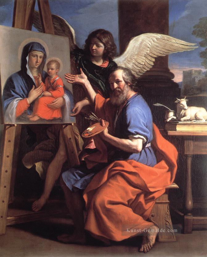 St Luke ein Gemälde der Jungfrau Barock Guercino angezeigte Ölgemälde